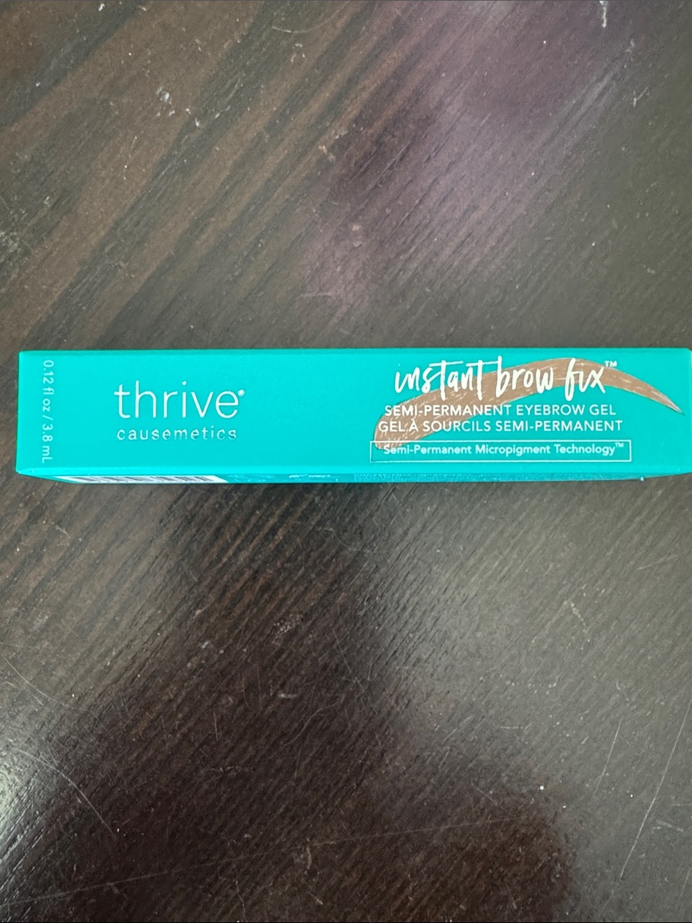 Thrive Causemetics Instant Brow Fix Semi-Permanent Eyebrow Gel - Teal